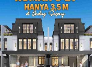 ALTADENA RESIDENCES rumah 3lantai 3,5man surrounding terbaik dp kpr 10 lokasi di rawa-buntu, tersedia melalui melalui situs Lamudi