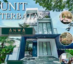 Anwa Residence Puri International Class Level Development lokasi di Cempaka Putih, tersedia melalui melalui situs Olx