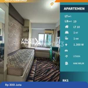 Apartemen Soekarno Hatta Malang Full Furnish Tipe Studio , tersedia melalui melalui situs Rumah123