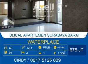 Apartemen Waterplace Dijual lokasi di lontar, tersedia melalui melalui situs Lamudi