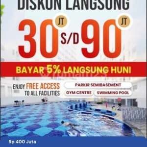 Apartment Siap Huni Lokasi Baloi Cicilan 5 Jutaan , tersedia melalui melalui situs Rumah123