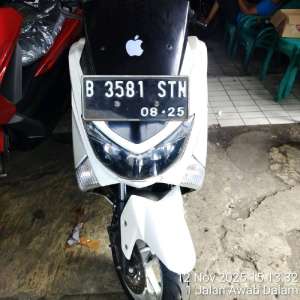 Jual bekas Apple Motor Sepeda Motor Putih B 3581 STN 08-25 12 Nov 2025 151332 Jalan Awab Dalam,lokasi di Jakarta Timur