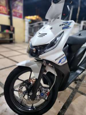 Jual bekas Beat 2013 putih,lokasi di Medan Helvetia