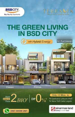 Belova classic terravia bsd city disc 12,5 DP nol persen auto approve lokasi di Bumi Serpong Damai, tersedia melalui melalui situs Olx