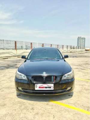 Jual bekas BMW 523i LCI Joystick Tahun 2008 Automatic Hitam,lokasi di 