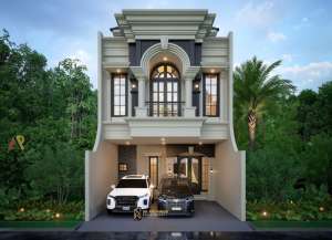 Cluster Baru Bergaya Modern Classic Jalan Margonda Kota Depok lokasi di beji-3, tersedia melalui melalui situs Lamudi