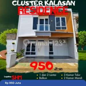 Cluster Ready 2 Lantai Kalasan Residence Cimahi Selatan Bandung , tersedia melalui melalui situs Rumah123