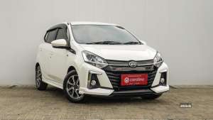 Jual bekas DAIHATSU AYLA R 1.2 DELUXE AT 2022 PUTIH,lokasi di Jawa Barat