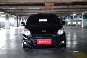 Jual bekas DAIHATSU AYLA X 1.0 AT 2017 HITAM,lokasi di Jawa Barat
