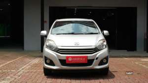 Jual bekas DAIHATSU AYLA X 1.0 MT 2020 SILVER,lokasi di Jawa Barat