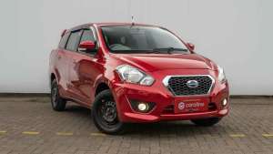 Jual bekas DATSUN GO PANCA 1.2 MT 2017 MERAH,lokasi di Jawa Barat