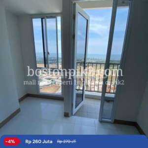Di Jual Apartemen Apartemen 1 Kamar Tidur Unfurnished Bagus , tersedia melalui melalui situs Rumah123