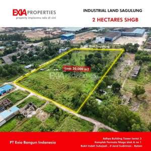 dialihkan lahan industri 2ha sagulung Batam lokasi di Sagulung, tersedia melalui melalui situs Olx