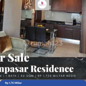 Dijual Apartement Denpasar Residence 1 BR Furnished Mid Floor , tersedia melalui melalui situs Rumah123
