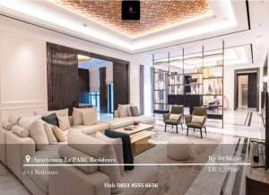 Dijual Apartement LePARC Residence Low Floor 5BR Ful Furnished lokasi di kebon-melati, tersedia melalui melalui situs Lamudi