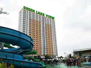 Dijual cepat 1 unit Apartment Green Lake View Depok full furnished lokasi di Tapos, tersedia melalui melalui situs Olx