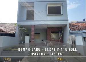 DIJUAL CEPAT RUMAH BARU DI CIPAYUNG CIPUTAT lokasi di cipayung-2, tersedia melalui melalui situs Lamudi