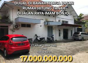 Dijual Cepat Rumah Hook pinggir jalan raya imam bonjol tengah kota lokasi di ",
          price: `17000000000`,
          currency: `IDR`
    };


    let pageData = {
        viewPhoneModalField: , tersedia melalui melalui situs Lamudi