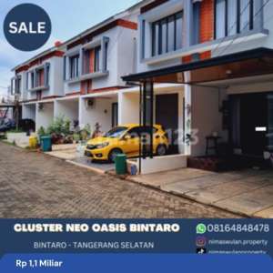 Dijual Cluster Neo Oasis New Building Lokasi Strategis , tersedia melalui melalui situs Rumah123