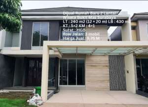 DIJUAL DISEWAKAN RUMAH BARU WISATA BUKIT MAS 430M2 GRAND PALAIS GABANNA SURABAYA BARAT lokasi di citraland, tersedia melalui melalui situs Lamudi