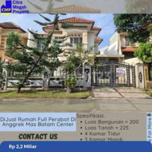 Dijual Rumah Di Anggrek Mas 1 Batam Center , tersedia melalui melalui situs Rumah123