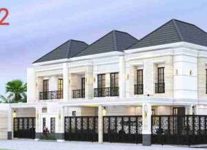 DIJUAL Rumah Minimalis Baru Gress di Galaxy Bumi Permai Araya 2 Surabaya American Classic Modern Mewah Row Lebar Double Way lokasi di medokan-semampir, tersedia melalui melalui situs Lamudi