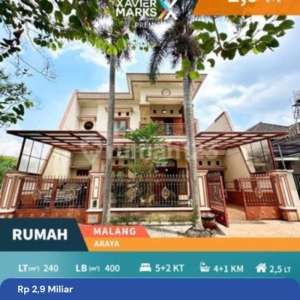 Dijual Rumah Modern Classic Siap Huni Di Araya Golf, Malang , tersedia melalui melalui situs Rumah123