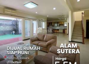 Dijual Rumah Siap Huni Sutera Cemara, Alam Sutera lokasi di panunggangan-timur, tersedia melalui melalui situs Lamudi