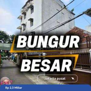Dijual Super Murah Rumah Vintage Di Belakang St.senen Jakarta Pusat , tersedia melalui melalui situs Rumah123