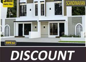 DISKON 200 JT RUMAH di PERMATA GREEN GARDEN DEPOK lokasi di limo, tersedia melalui melalui situs Lamudi