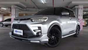 Jual bekas DP Rendah 9JT Toyota Raize 1.0 G One Tone Bensin-MT 2021 Abu,lokasi di 