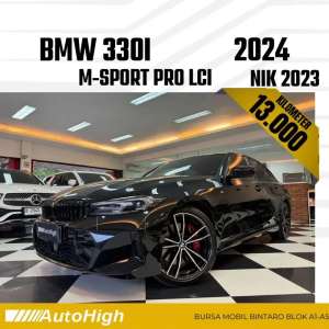 Jual bekas DP10 Km13.000 330i M-Sport 2023 Black Reg 2024 AUTOHIGH,lokasi di 