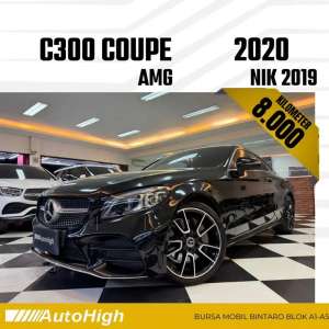 Jual bekas DP10 Km8.000 C300 Coupe AMG 2019 Black Reg 2021 AUTOHIGH,lokasi di 