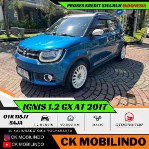 Jual bekas Dp5jt Suzuki Ignis GX Matic 2017 ORISINIL Kredit Murah,lokasi di 