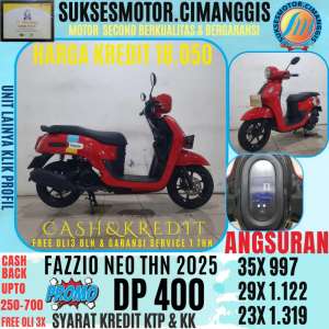 Jual bekas FAZZIO NEO CASBACK UPTO 700 RIBUAN FREE OLI3X,lokasi di Bogor Barat - Kota