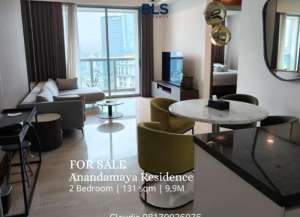 FOR SALE Apartement Anandamaya Residence 2BR lokasi di tanah-abang, tersedia melalui melalui situs Lamudi