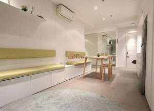 Full Design Interior Modern, Dijual Apartemen AKR Gallery West Residences 2BR Menjadi 1BR Bonus Furnished Siap Huni, Di Kebon Jeruk Jakarta Barat lokasi di kebon-jeruk, tersedia melalui melalui situs Lamudi