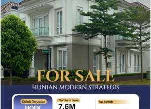 Full Furnish tinggal bawa barang siap huni include lokasi di medang, tersedia melalui melalui situs Lamudi