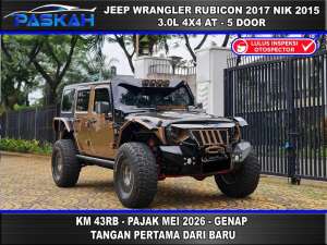 Jual bekas FULL MODIF Bunga4,5 TAXMei-2026 JEEP WRANGLER RUBICON 2016 NIK 2015,lokasi di 
