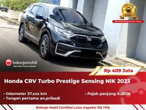Jual bekas GARANSI 5THHonda CRV CR-V CR V Turbo Prestige Sensing 2023 2024,lokasi di 