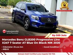 Jual bekas GARANSI 5THMercedes Benz Mercy GLB 200 GLB200 Blue 2020 2021,lokasi di 
