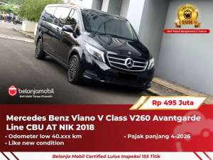 Jual bekas GARANSI 5THMercedes Benz Viano V Class V260 Avantgarde 2018 2019,lokasi di 