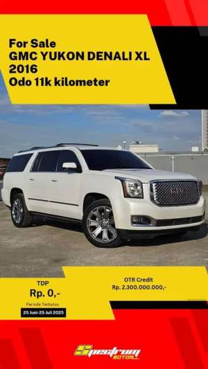 Jual bekas GMC YUKON DENALI XL 2016,lokasi di 