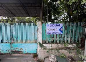 Gudang Petemon Barat dekat Tengah Kota Hitung Tanah lokasi di petemon, tersedia melalui melalui situs Lamudi