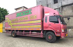 Jual bekas Hi Gear banbaru MURAH Mitsubishi fuso engkel super long box besi 2024,lokasi di Jakarta DKI
