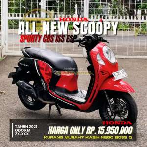 Jual bekas HONDA ALL NEW SCOOPY SPORTY 2021,lokasi di Kembangan