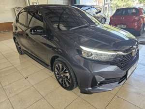 Jual bekas Honda Brio New RS CVT 2024 Abu-abu Facelift,lokasi di Banten