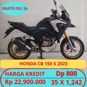 Jual bekas HONDA CB 150 X 2023 PROMO MURAH,lokasi di Pasar Minggu