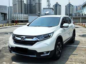 Jual bekas Honda CR-V TURBO 2018 Rawatan Atpm Resmi Km85rb Plt B Ganjil Body Mulus Siap Pakai Luar Kota KREDIT,lokasi di DKI Jakarta