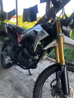 Jual bekas Honda CRF 150L putih 2024,lokasi di Medan Kota